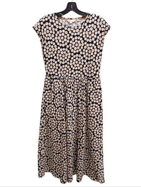 chinese dress ladies Tan Short Sleeve Button Up Collar Mini Dela Dress XL